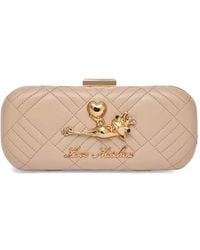 Love Moschino - Quilted Charm Clutch Bag - Lyst