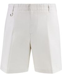 Paolo Pecora - Bermudas Aus Leinengemisch - Lyst