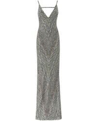 Missoni - Long Dress With Open Back And Sequins - Lyst