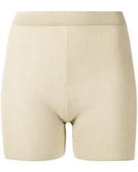 Jacquemus - Arancia Ribbed-Knit Shorts - Lyst