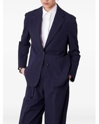 Officine Generale - Two-Button Patch Jacket - Lyst