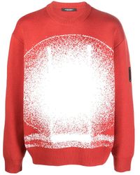 A_COLD_WALL* - Exposure-print Knitted Crew Neck Sweatshirt - Lyst