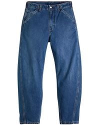 Levi's - Baggy Barrel Jeans Met Contrasterende Stiksels - Lyst