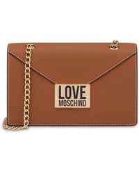 Love Moschino - Synthetic Leather Shoulder Bag - Lyst
