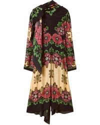 La DoubleJ - Jurk Met Bloemenprint - Lyst