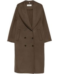 Rohe - Double-breasted shawl-collar coat - Lyst
