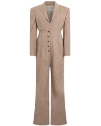 Philosophy Di Lorenzo Serafini - Button-Fastening Jumpsuit - Lyst