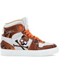 Philipp Plein - Sneakers Aus Pythonleder - Lyst