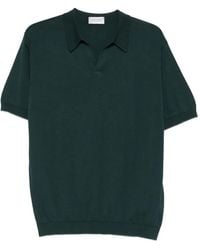 John Smedley - Noah Polo-Collar T-Shirt - Lyst