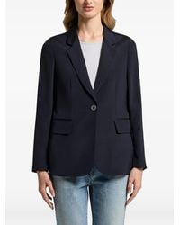 Peserico - Button Single-Breasted Blazer - Lyst