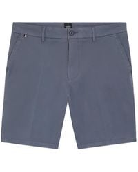 BOSS - Pantalones Cortos Con Cierre De Botón - Lyst