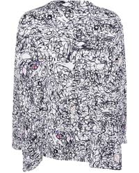 Daniela Gregis - Blusa Con Stampa - Lyst