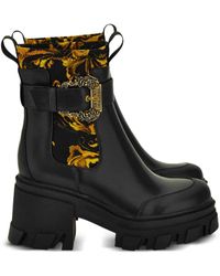 Versace Jeans Couture - Stiefel mit Schnalle - Lyst