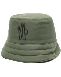 3 MONCLER GRENOBLE - Logo-appliqué Shell Bucket Hat - Lyst