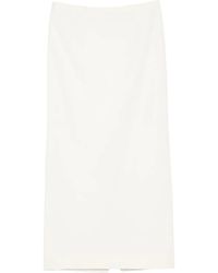 TOTEME - Wool Skirt - Lyst