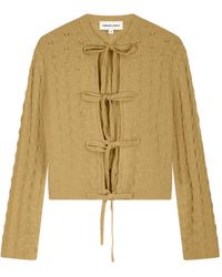 FABIENNE CHAPOT - Cardigan Chelsea À Nœud - Lyst