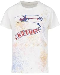 Mother - The Lil Goodie Goodie Graphic-Print Cotton T-Shirt - Lyst