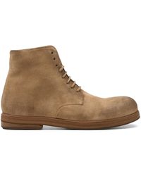 Marsèll - Zucca Zeppa レースアップ スエードブーツ - Lyst