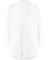 Yohji Yamamoto - Flap Pocket Long-Length Shirt - Lyst