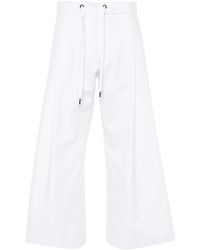 Brunello Cucinelli - Pleat-Detail Cropped Trousers - Lyst