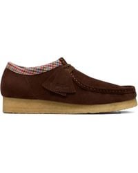 Clarks - Suede Check-Trimmed Boots - Lyst
