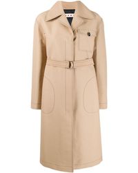 Marni Jas Met Enkele Rij Knopen - Naturel