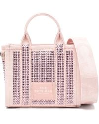 Marc Jacobs - Borsa Tote The Crystal Canvas Crossbody - Lyst