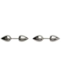Burberry - Spear-Shaped Stud Earrings - Lyst