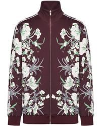 Valentino Garavani - Graphic-Print Zip-Fastening Jacket - Lyst