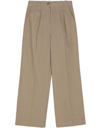A.P.C. - Tressie High-waist Palazzo Trousers - Lyst