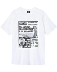 Stussy - X Bulk T-Shirt Con Stampa Record 1996 Dr. Octagon - Lyst