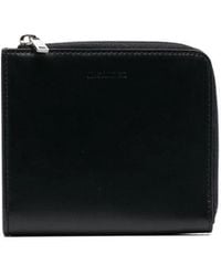Jil Sander - Portemonnaie Mit Logo-Prägung - Lyst