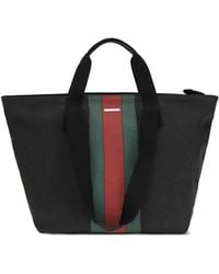 Gucci - Medium Positano Web Stripe Tote Bag - Lyst