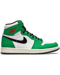Nike - Air 1 Retro High Og "lucky Green" Sneakers - Lyst
