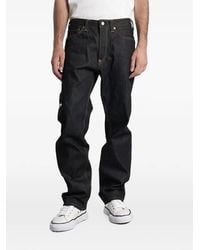 Evisu - Vaqueros Con Estampado De Gaviota Y Múltiples Bolsillos - Lyst