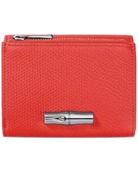 Longchamp - Le Roseau Compact Wallet - Lyst