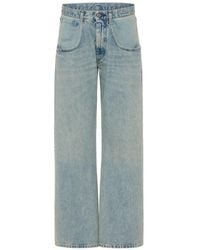 Maison Margiela - Straight-Leg Jeans With Exaggerated Pocket - Lyst