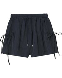 B+ AB - Drawstring-Waist Side-Tie Mini Shorts - Lyst