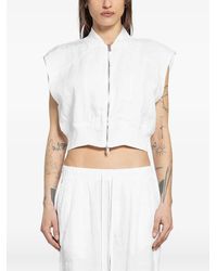 Thom Krom - Zipped Bomber Vest - Lyst