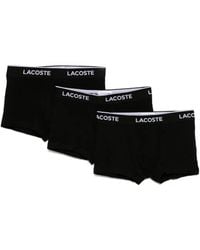 Lacoste - Logo-Waistband Boxer Briefs (Set Of Three) - Lyst
