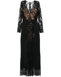Elie Saab - Robe Longue Jusqu'Au Sol À Empiècements En Dentelle - Lyst