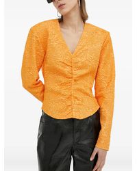 Gestuz - Cropped Blouse - Lyst