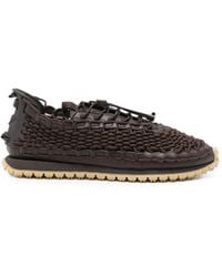 Emporio Armani - Knitted Sneakers - Lyst