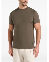 Manière De Voir - Logo-Patch Fitted T-Shirt - Lyst
