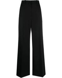 Lanvin - Wide Leg Tailored Pant - Lyst