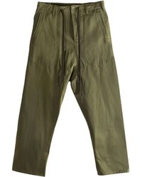Uma Wang - Perch Drawstring-Waist Trousers - Lyst