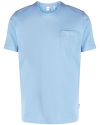 Aspesi - T-Shirt mit Brusttasche - Lyst