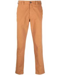 KENZO - Slim-Fit Logo-Patch Trousers - Lyst