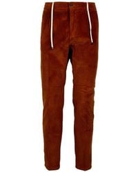 Cruna - Corduroy Drawstring Trousers - Lyst