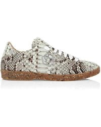 Philipp Plein - Python Leren Sneakers - Lyst